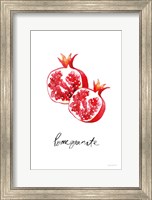 Framed Pomegranates