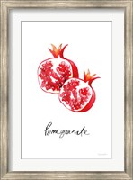 Framed Pomegranates