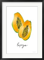 Framed Papayas