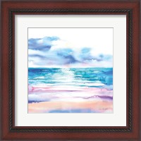 Framed Turquoise Sea II