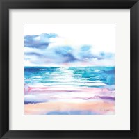 Framed Turquoise Sea II