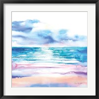 Turquoise Sea II Framed Print