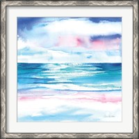 Framed Turquoise Sea I