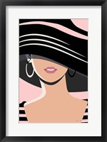 Framed Beach Chic III Blush