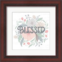 Framed Farmhouse Floral II