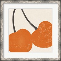 Framed Graphic Fruit III