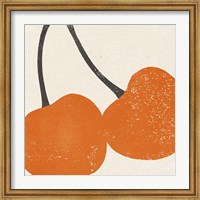 Framed Graphic Fruit III