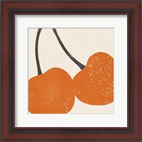 Framed Graphic Fruit III