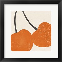 Graphic Fruit III Framed Print