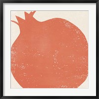 Framed Graphic Fruit I