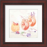 Framed Classy Cocktails III