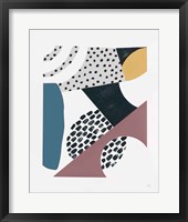 Luminous Tumble II Dark Framed Print