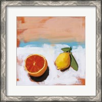 Framed 'Fruit and Cheer I' border=