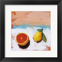 Framed 'Fruit and Cheer I' border=