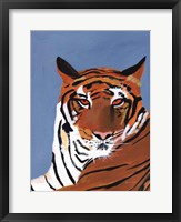 Framed Colorful Tiger