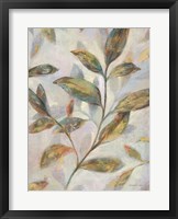 Leafy Flow II Framed Print