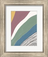 Framed Colorful Retro Abstract IV