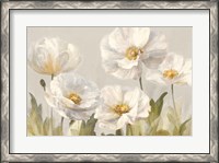 Framed White Anemones