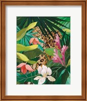 Framed 'Hidden Jungle II' border=