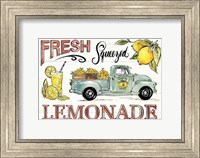 Framed Lemonade Stand I
