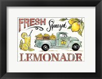 Framed Lemonade Stand I