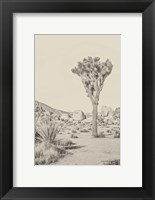 Framed Joshua Tree III Neutral