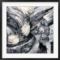 Framed Graphic Canyon I