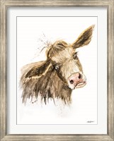 Framed Miles the Cow