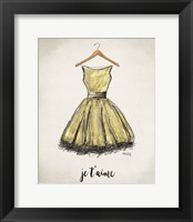 Framed Je T'aime Dress