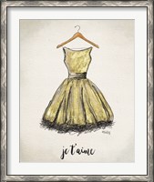 Framed Je T'aime Dress