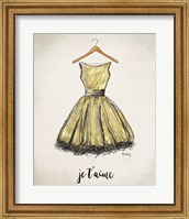 Framed Je T'aime Dress