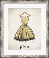 Framed Je T'aime Dress