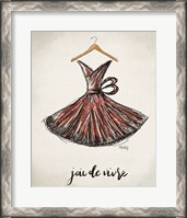 Framed Joie de Vivre Dress