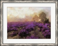 Framed Purple Countryside I