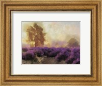 Framed Purple Countryside II