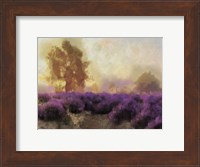 Framed Purple Countryside II