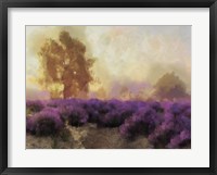 Framed Purple Countryside II