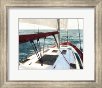 Framed Sailing the Seas I