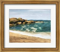 Framed Ocean Rocks II
