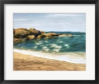 Framed Ocean Rocks II