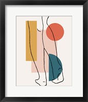 Framed 'Legs I' border=