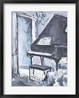 Framed Piano Blues I