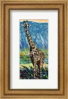Framed Regal Giraffe I