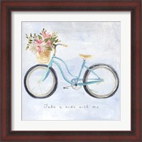 Framed 'Enjoy the Ride II' border=