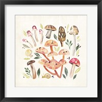 Fungi Field Trip I Framed Print