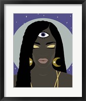 Woman's Intuition II Framed Print