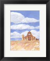 Framed Wheatfield Barn I