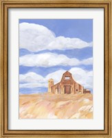 Framed Wheatfield Barn I