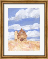 Framed Wheatfield Barn II