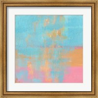 Framed Day Glow Pastel I